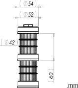 Kum Tipi Filtre Süzgeci
