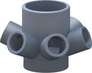 6 Kollu Filtre Süzgeci Ahtapotu