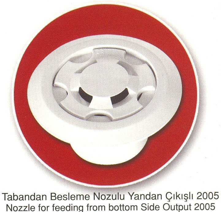 Tabandan Besleme Nozulu Yandan Çıkışlı 2015
