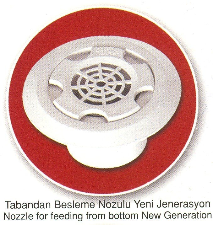 Tabandan Besleme Nozulu Yeni Jenerasyon