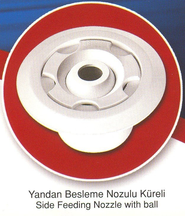 Tabandan Besleme Nozulu Küreli