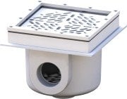 63 mm Yapıştırma Kare Dip Süzgeci (Liner)