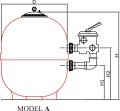 400mm Nozbart Polyester Kum Filitresi | Havuz Filitreleri