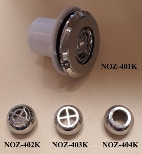 Küreli Yandan Besleme Nozulu (Liner) Krom - Yapıştırma - 4,5 m3/saat (Kafessiz)
