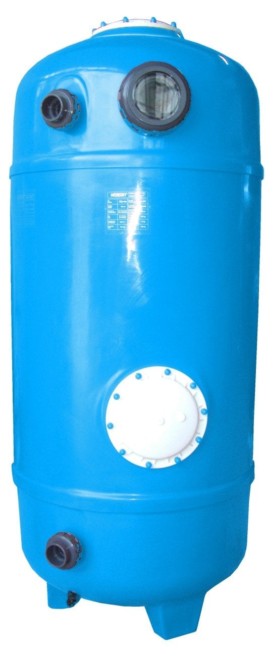 1400 mm Ozon İçin Süzgeç Tablalı Kum Filtresi (Göz.Camlı)