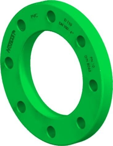 PPRC Flanş Yeşil - 125 mm | NOZBART | Fittings