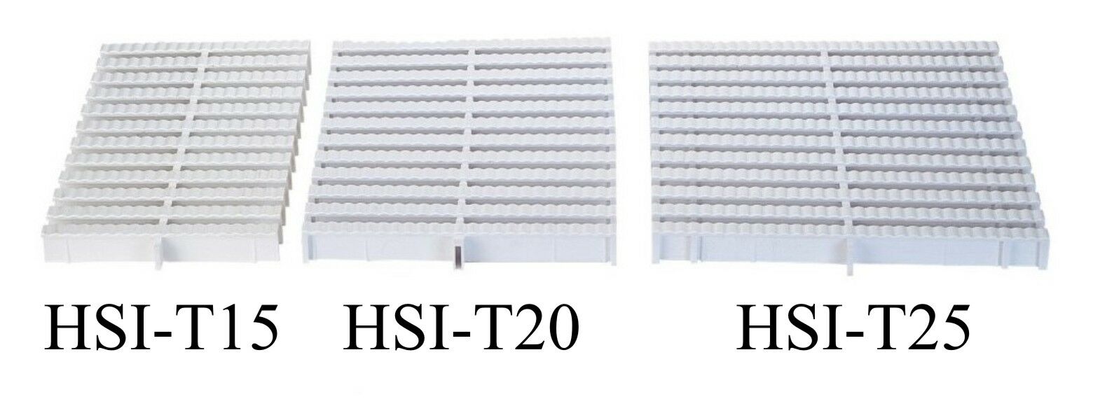 Havuz Savak Izgaraları Tek geçme - T Model - 20 cm