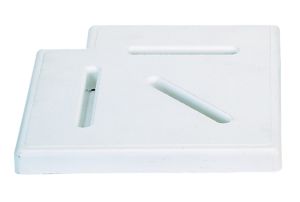 Havuz Köşe Parçaları Çift geçme - 15 cm - 90⁰