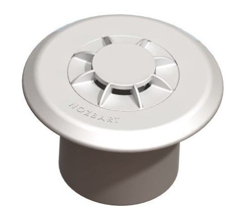 Yandan Çıkışlı Tabandan Besleme Nozulu (Beton) Beyaz - Yapıştırma - Daire