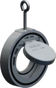 UPVC Çalpara Çekvalf 110 mm - Çıplak