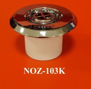 Küreli Yandan Besleme Nozulu (Beton) 7 m3/saat - Yapıştırma - Daire - Krom