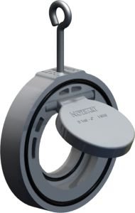 UPVC Çalpara Çekvalf 315 mm - Çıplak