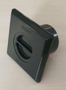 Vakum Nozulu (Beton) Yapıştırma - Kare - Antrasit