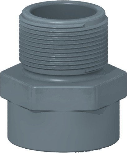 50 mm Dış Dişli Adaptör (Ekstra Diş Uzunluğu)