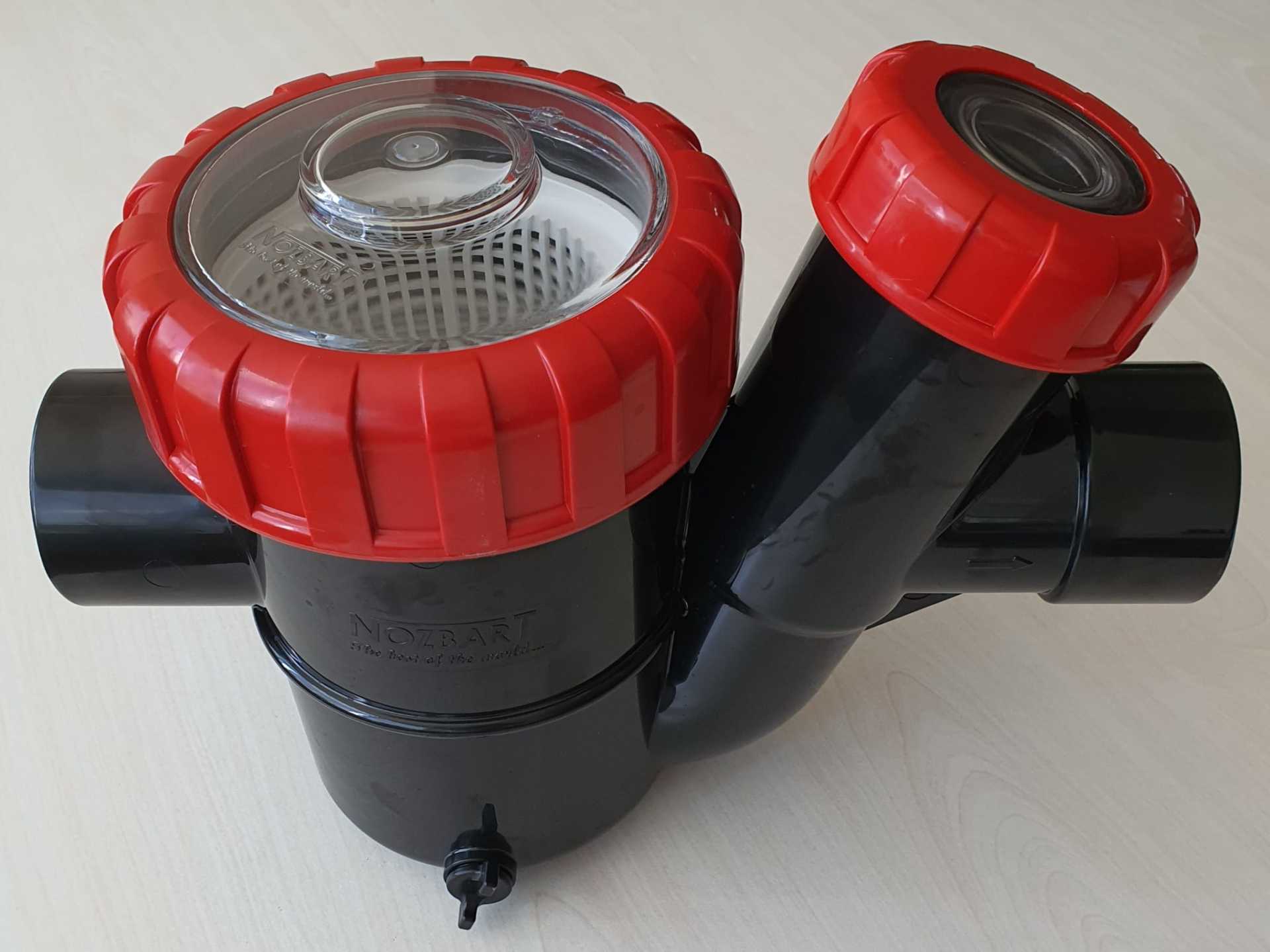 63 mm Ön filtreli çift gözetlemeli ağırlıklı çekvalf