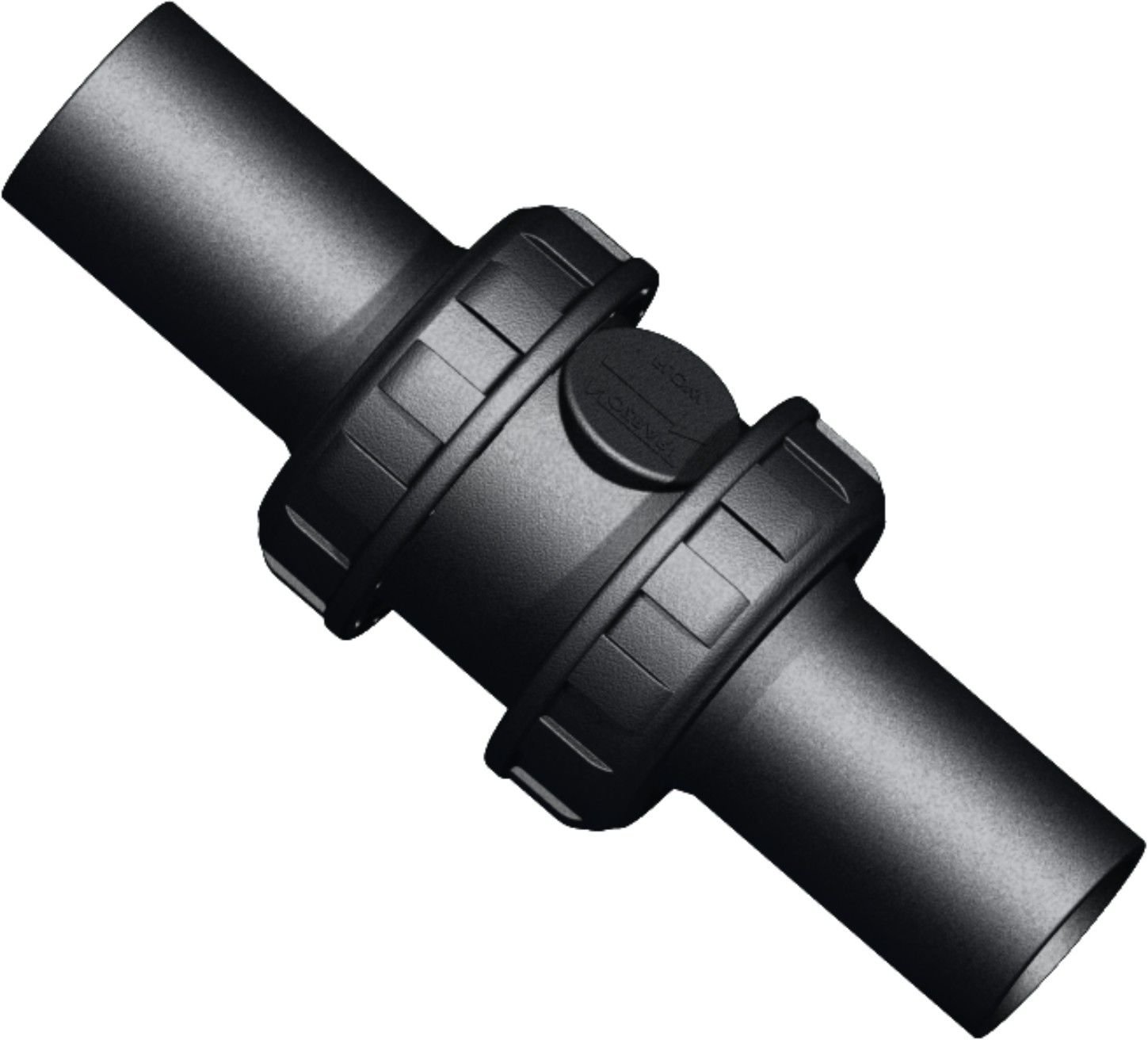 HDPE Bağlantılı Dört Ayaklı Çekvalf 110 mm - HDPE Flanş adaptörlü