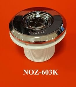 Küreli Yandan Besleme Nozulu (Liner) Beyaz-ABS - Yapıştırma - 4,5 m3/saat (Kafessiz)