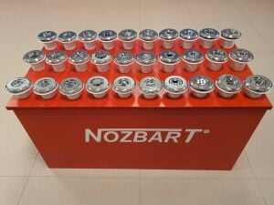 Küreli Yandan Besleme Nozulu (Liner) Beyaz-ABS - Yapıştırma - 4,5 m3/saat (Kafessiz)