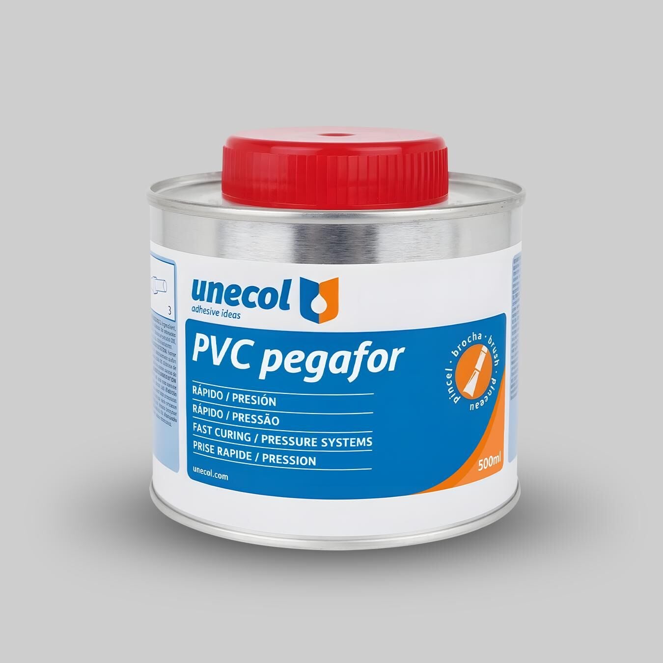 1/2 kg Pegafor U-PVC Yapıştırıcı (Fırçalı)