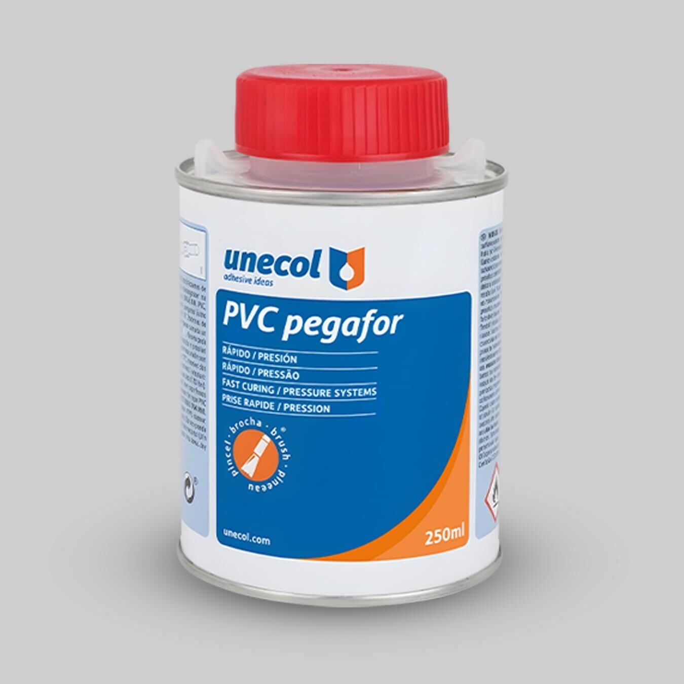 1/4 kg Pegafor U-PVC Yapıştırıcı (Fırçalı)